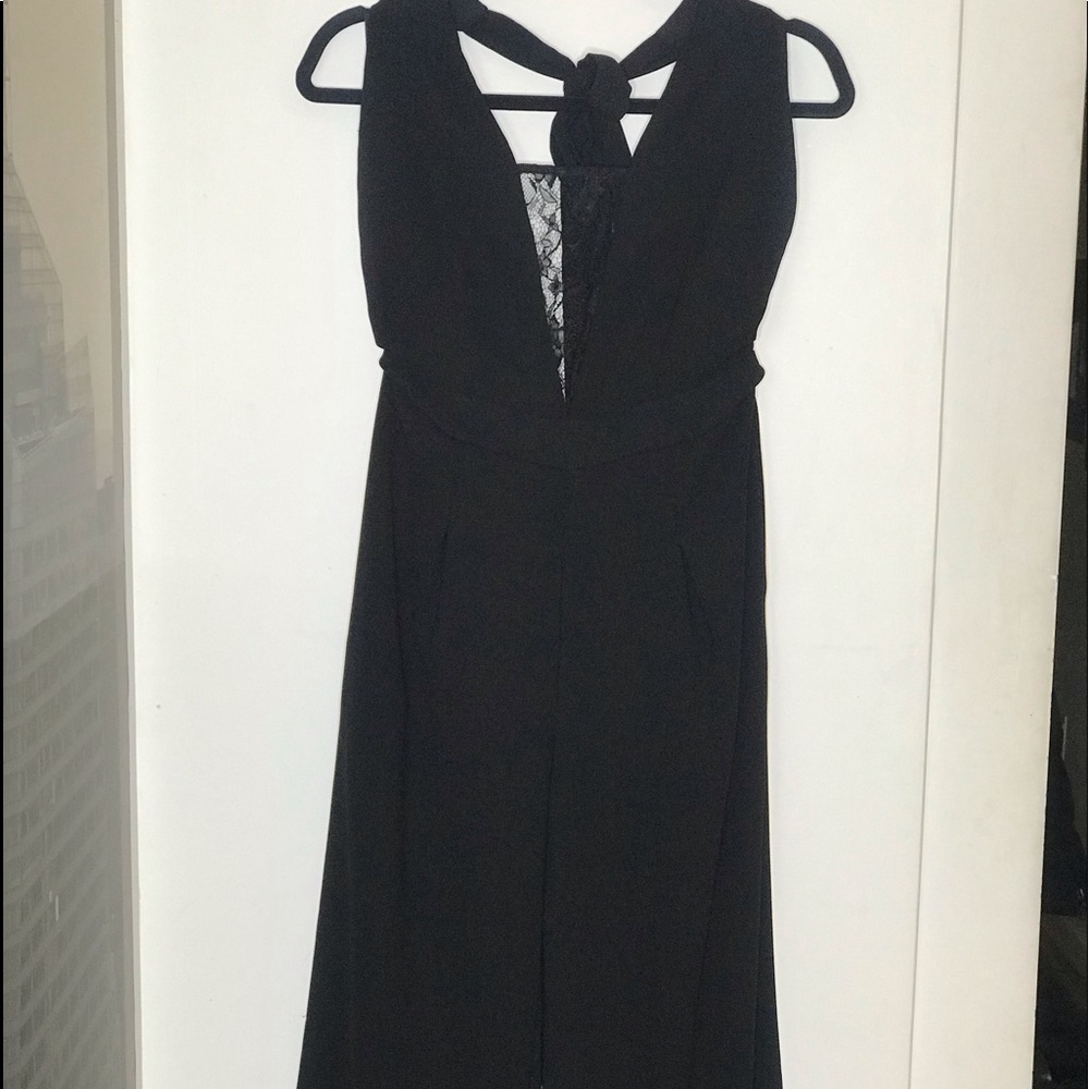 Open back jumpsuit